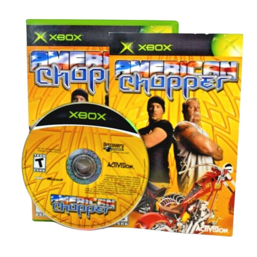 American Chopper Microsoft Xbox, 2004 Complete (Motorcycles)